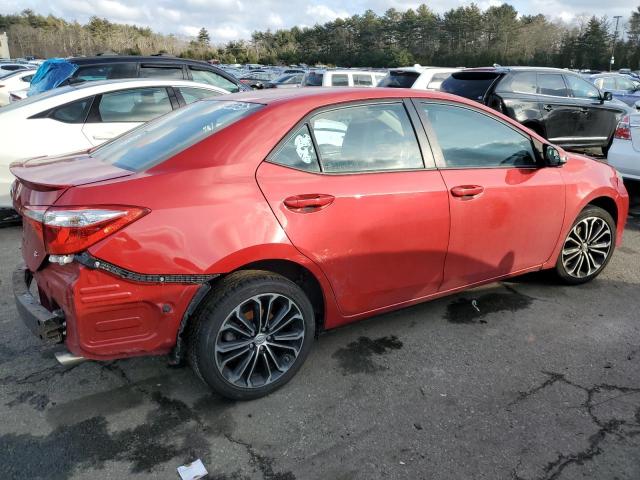 TOYOTA COROLLA 2015 Red