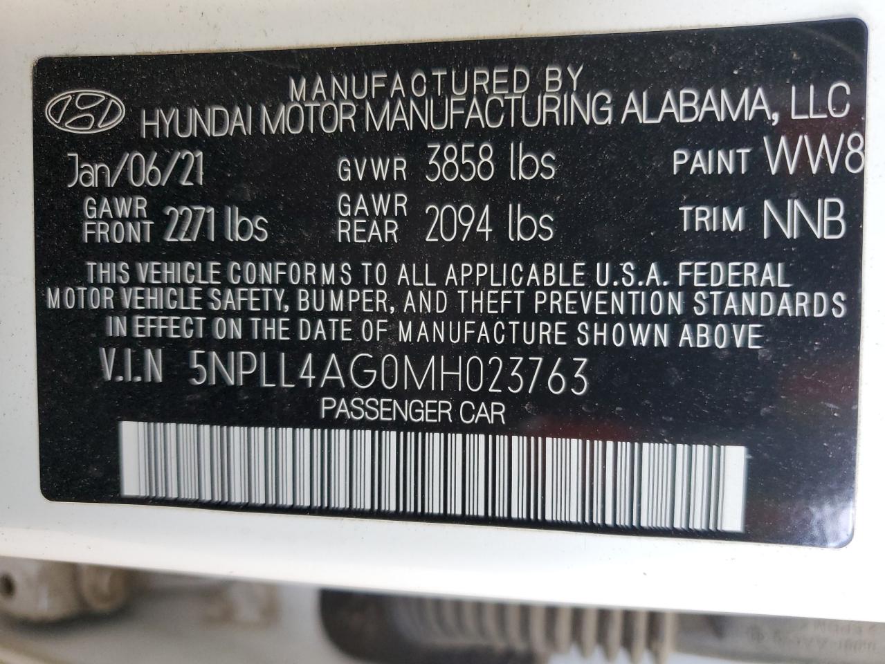 2021 Hyundai Elantra - Image 12