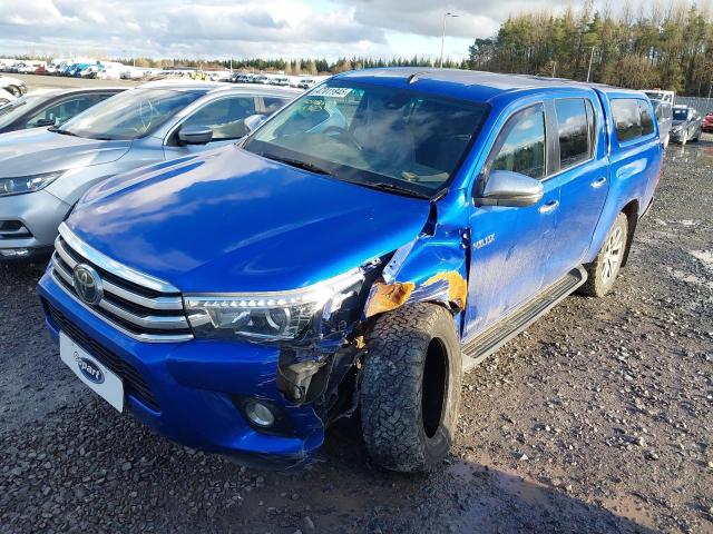 2018 TOYOTA HILUX INVI for sale at Copart EAST KILBRIDE