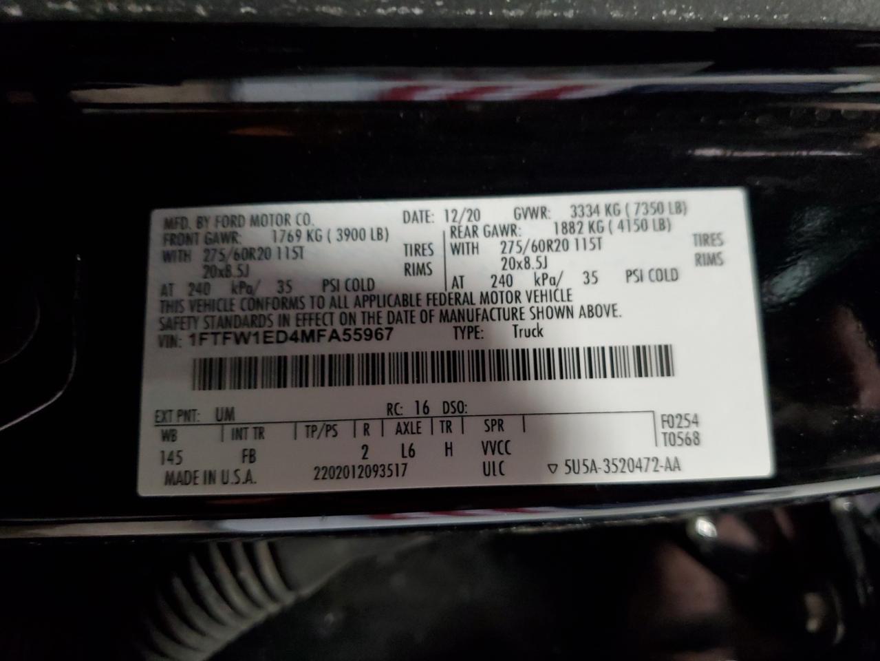 2021 Ford F-150 - Image 13