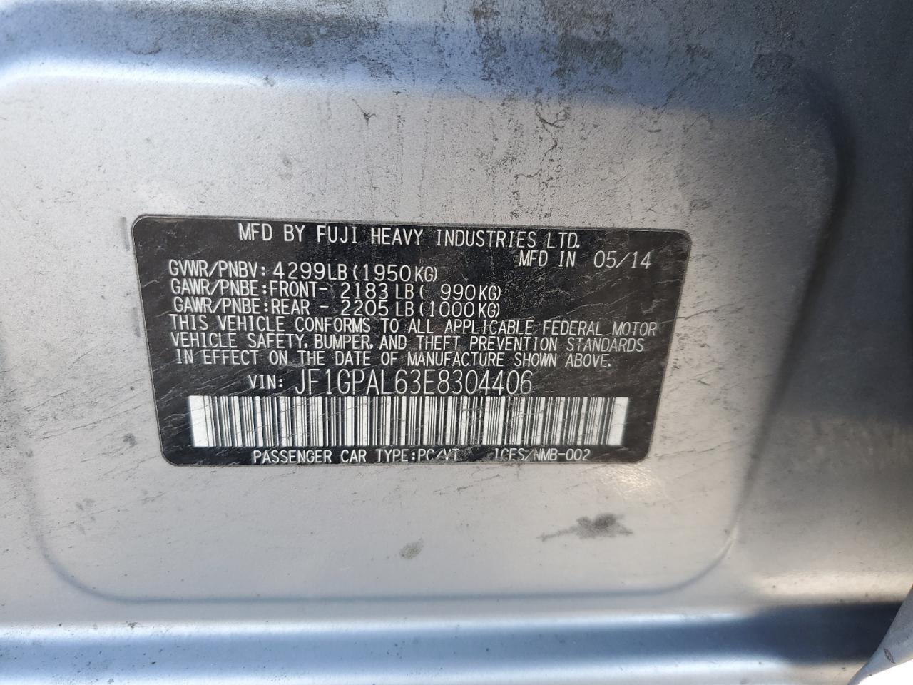 2014 Subaru Impreza - Image 14