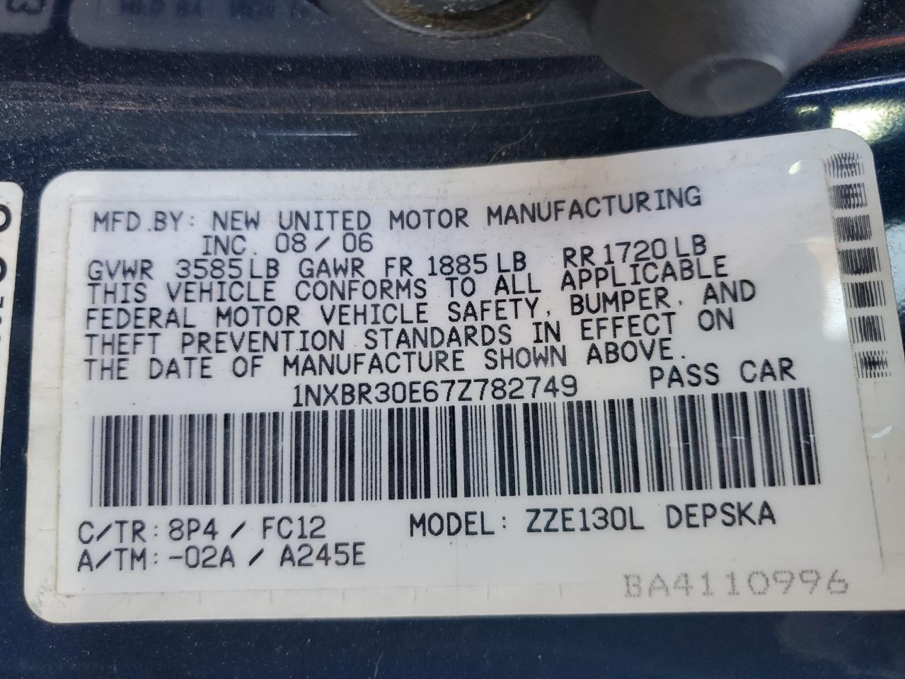 2007 Toyota Corolla - Image 13