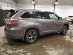 2016 Toyota Highlander Xle de vânzare în Center Rutland, VT - Side