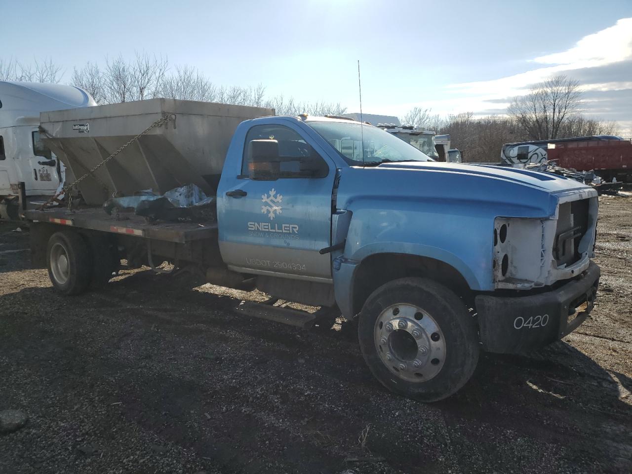 2020 Gmc Gm515 Flatbed Truck en Venta en Portland, MI - All Over