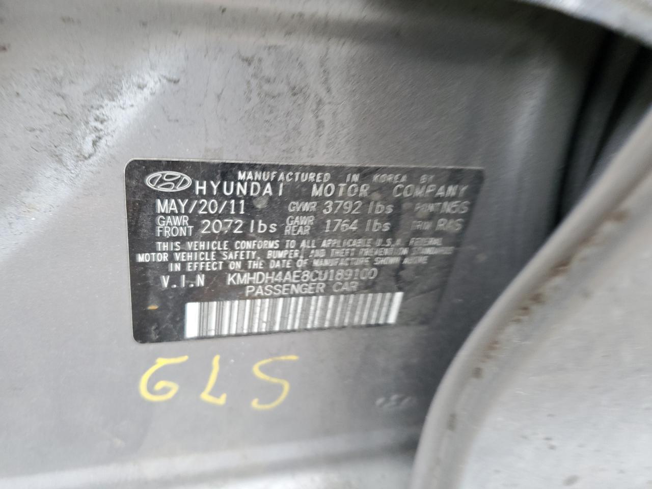 2012 Hyundai Elantra - Image 12
