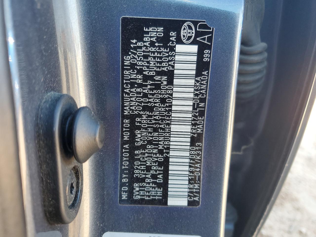 2014 Toyota Corolla - Image 12