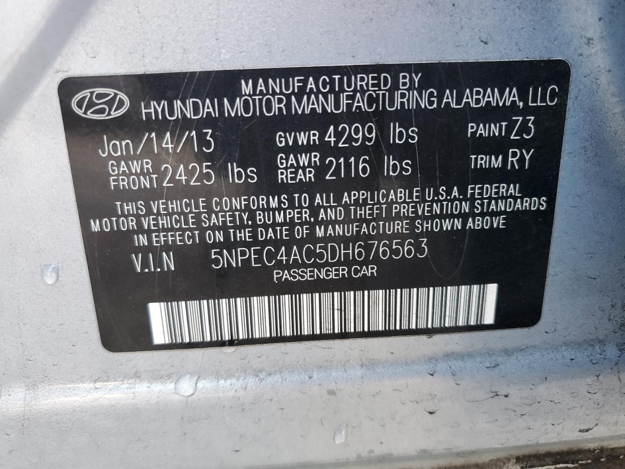 2013 Hyundai Sonata - Image 14