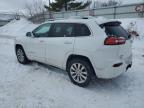 2017 Jeep Cherokee Overland на продаже в Davison, MI - Front End