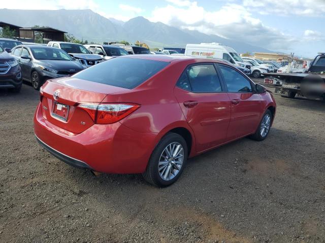  TOYOTA COROLLA 2014 Czerwony