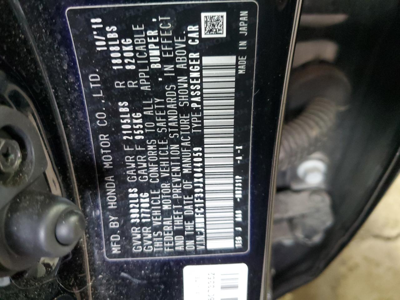 2018 Honda Civic - Image 12