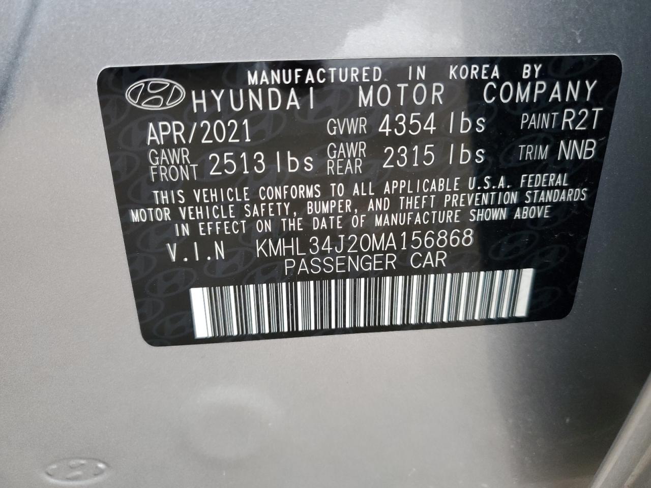 2021 Hyundai Sonata - Image 13