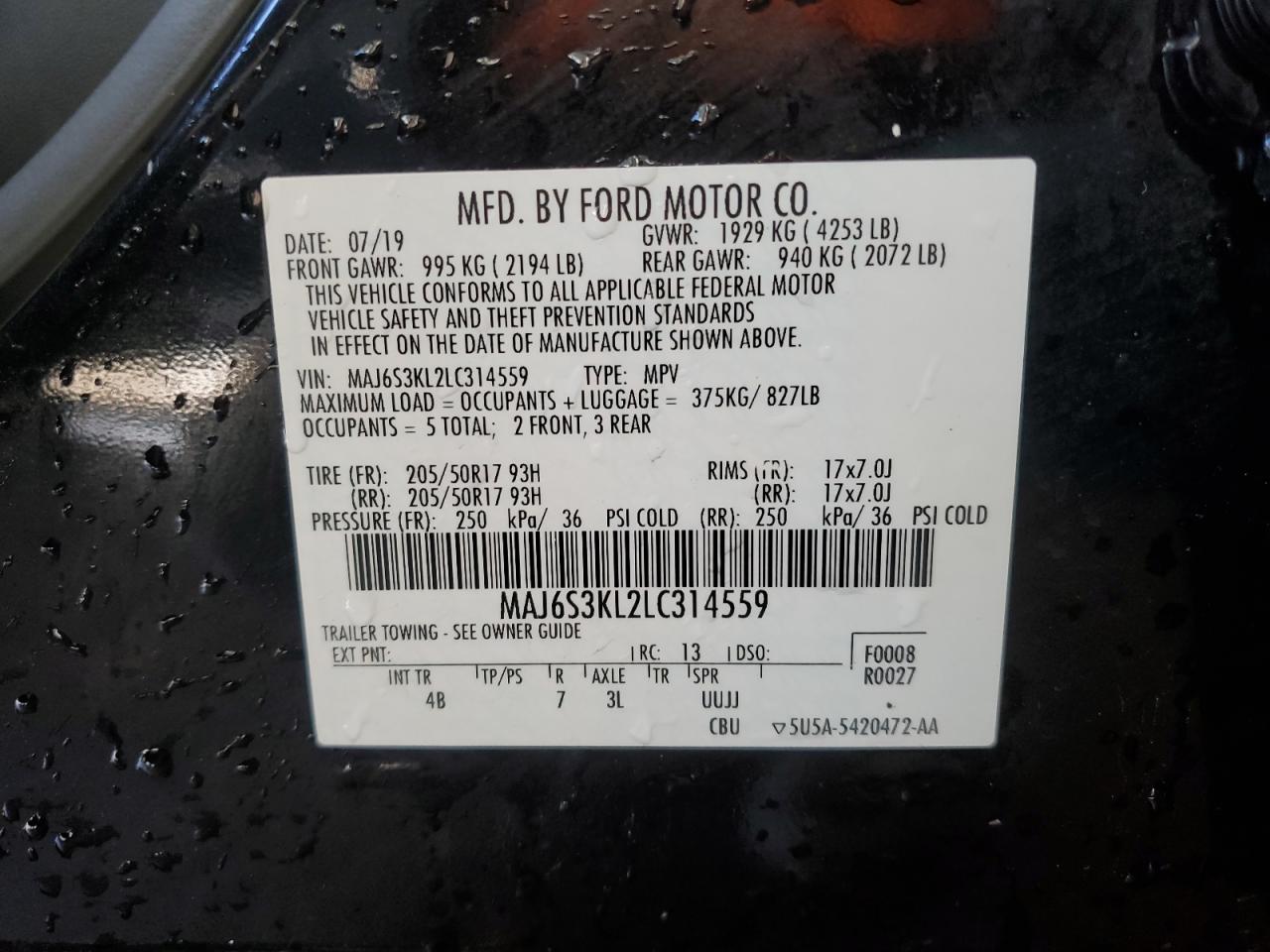 2020 Ford EcoSport - Image 13
