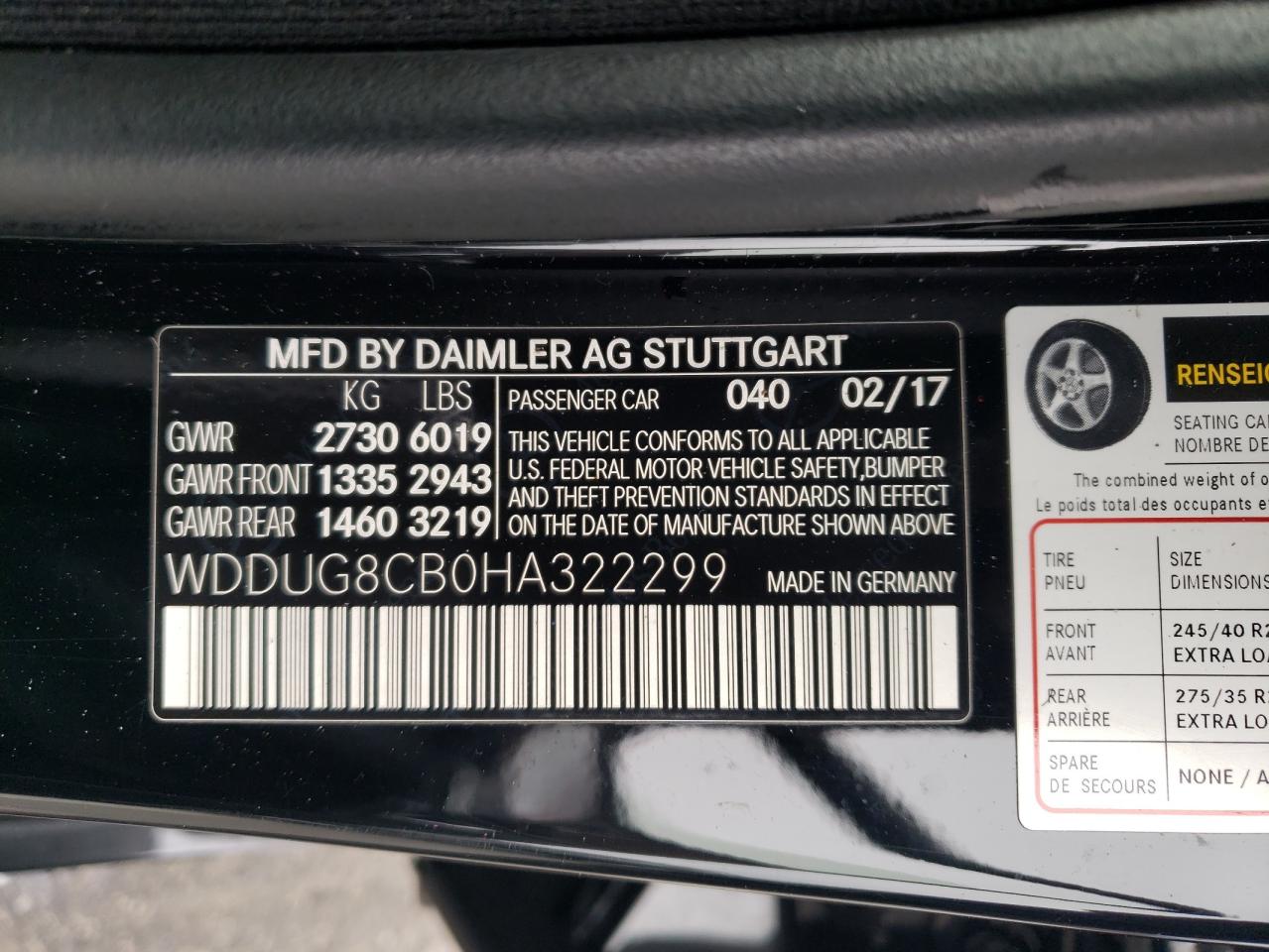 2017 Mercedes-Benz S-klasse - Image 14