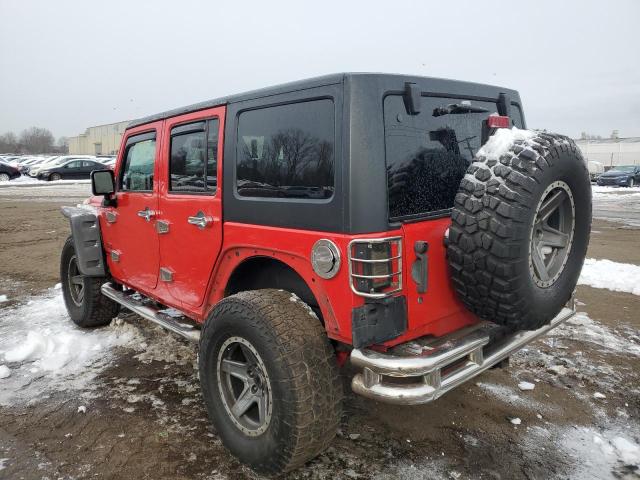  JEEP WRANGLER 2015 Czerwony