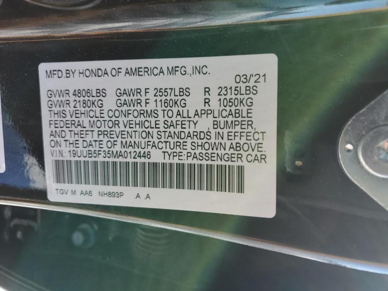 2021 Acura TLX - Image 12
