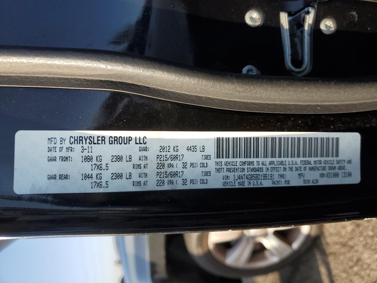 2011 Jeep Liberty (Patriot) - Image 13