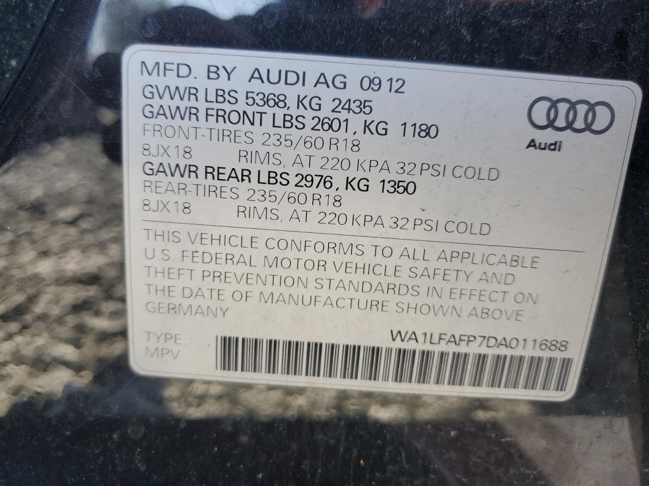 2013 Audi Q5 - Image 13