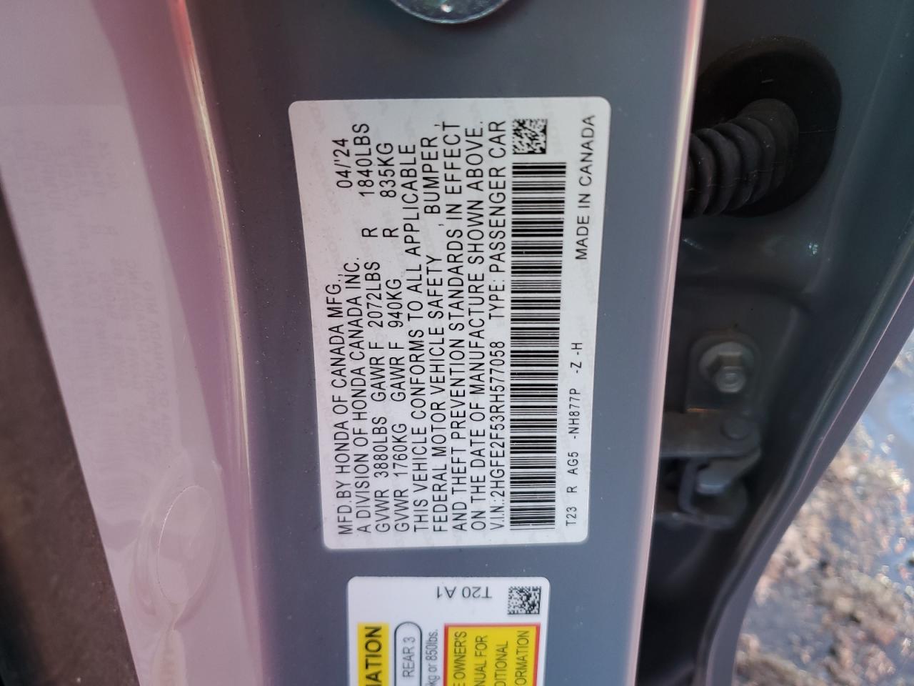 2024 Honda Civic - Image 12