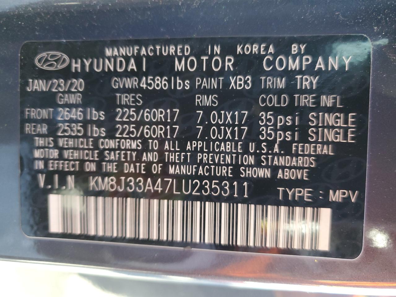 2020 Hyundai Tucson - Image 14