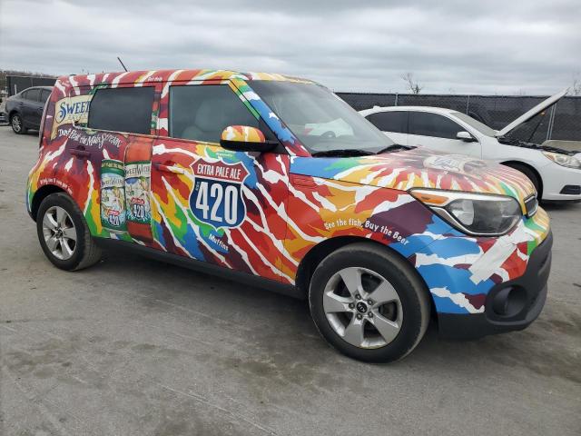  KIA SOUL 2018 Czerwony
