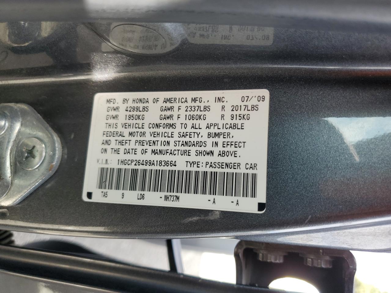 2009 Honda Accord - Image 12