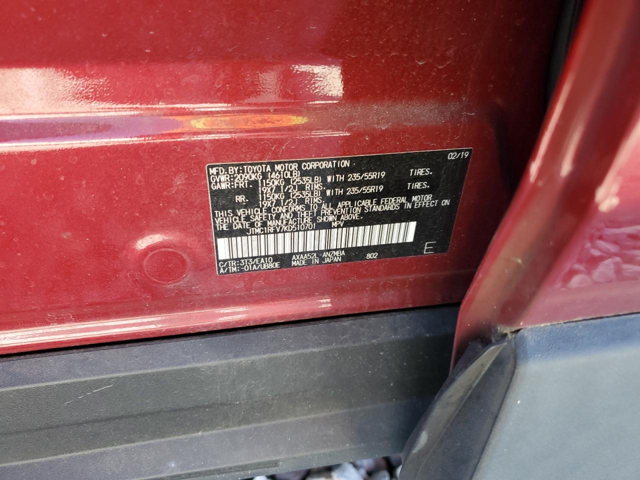2019 Toyota RAV 4 - Image 14