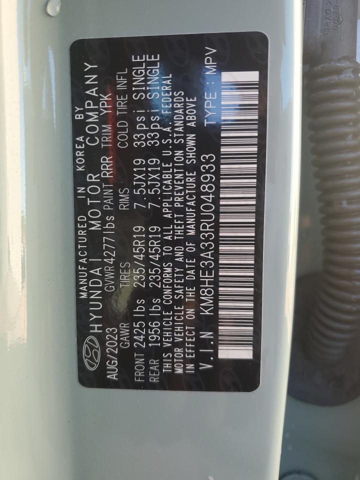 KM8HE3A33RU048933 HYUNDAI KONA 2024