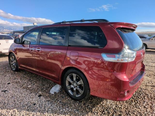  TOYOTA SIENNA 2015 Burgundy