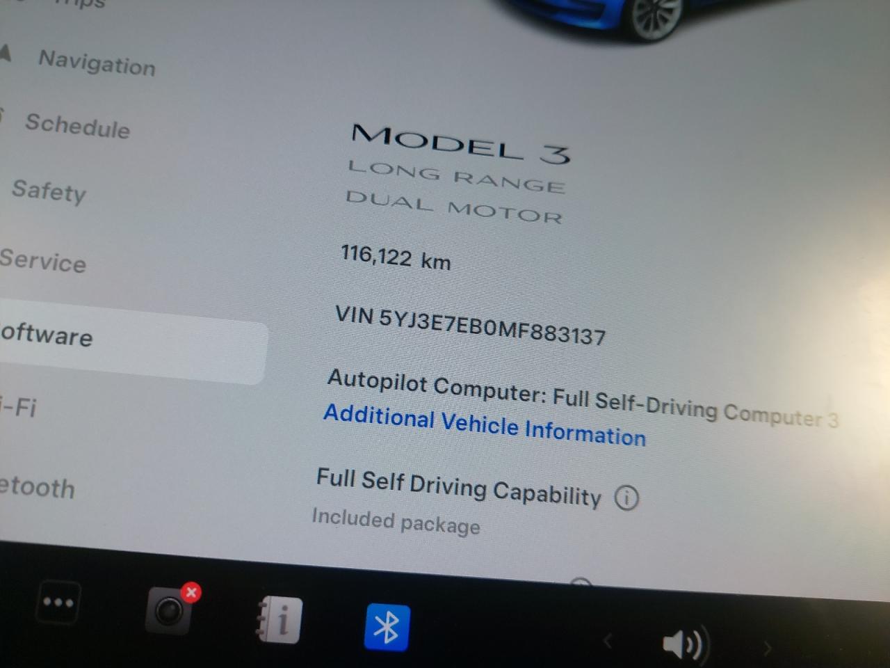 5YJ3E7EB0MF883137 - 2021 Tesla Model 3 - #46197935