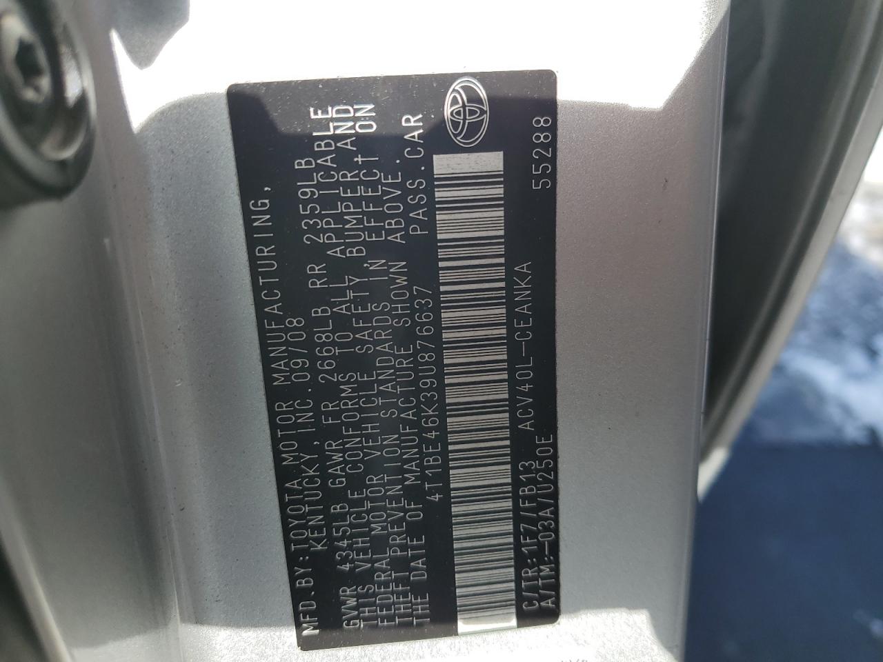2009 Toyota Camry - Image 12