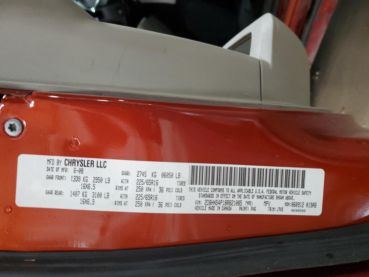 2008 Dodge Caravan - Image 14