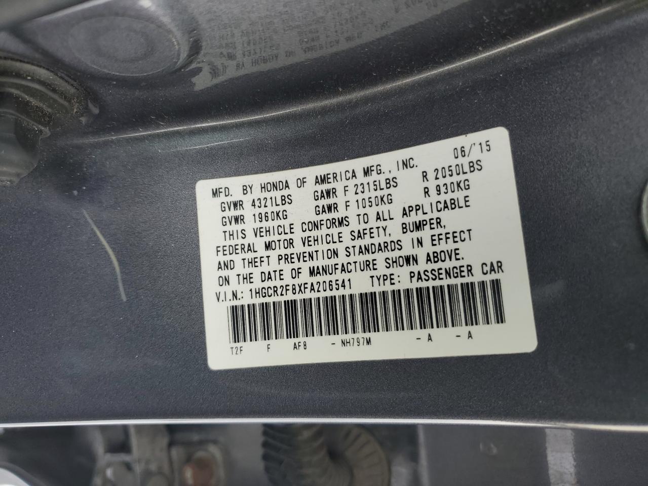 2015 Honda Accord - Image 14
