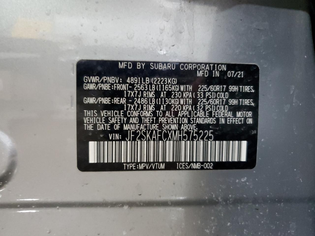 2021 Subaru Forester - Image 14