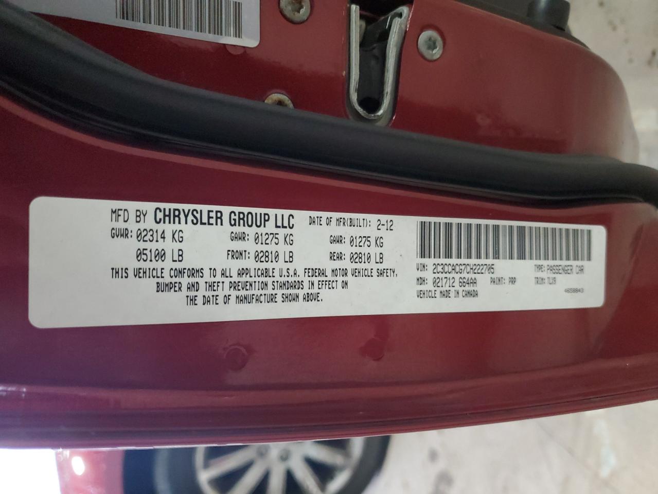 2012 Chrysler 300 - Image 14