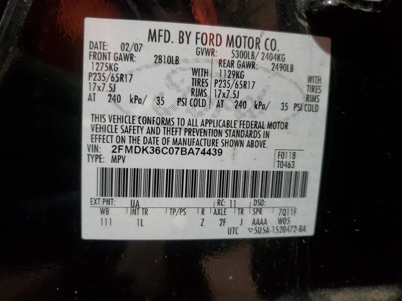 2007 Ford Edge - Image 13