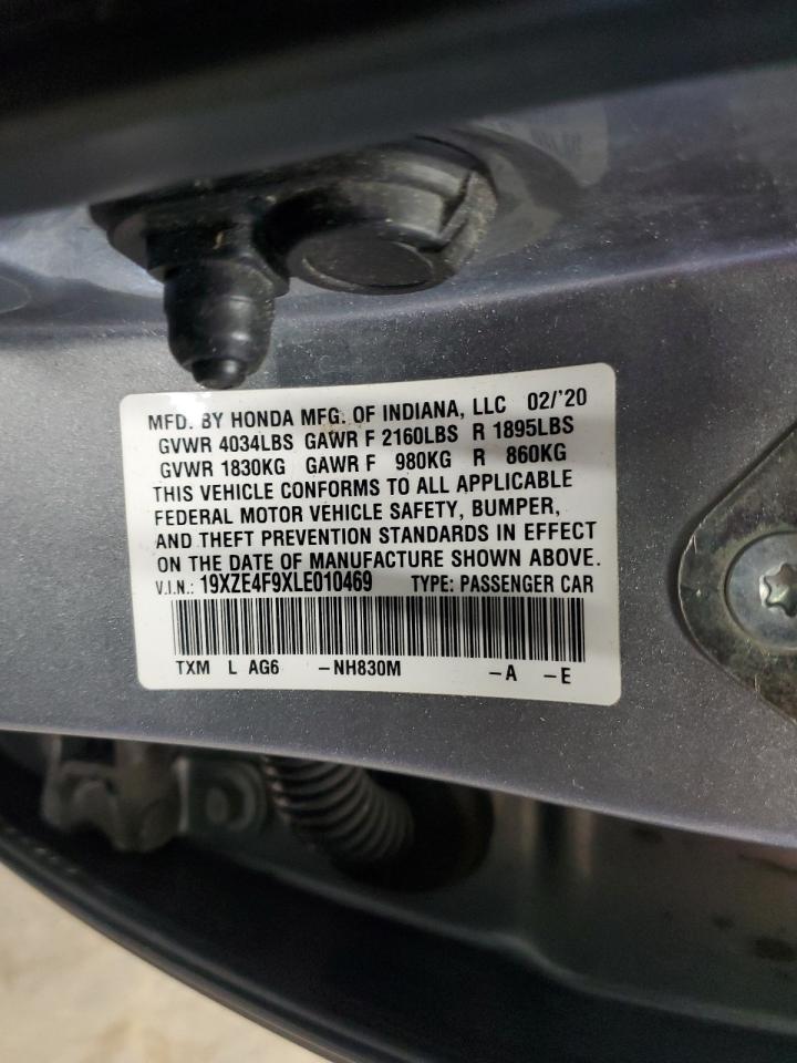 19XZE4F9XLE010469 HONDA INSIGHT 2020