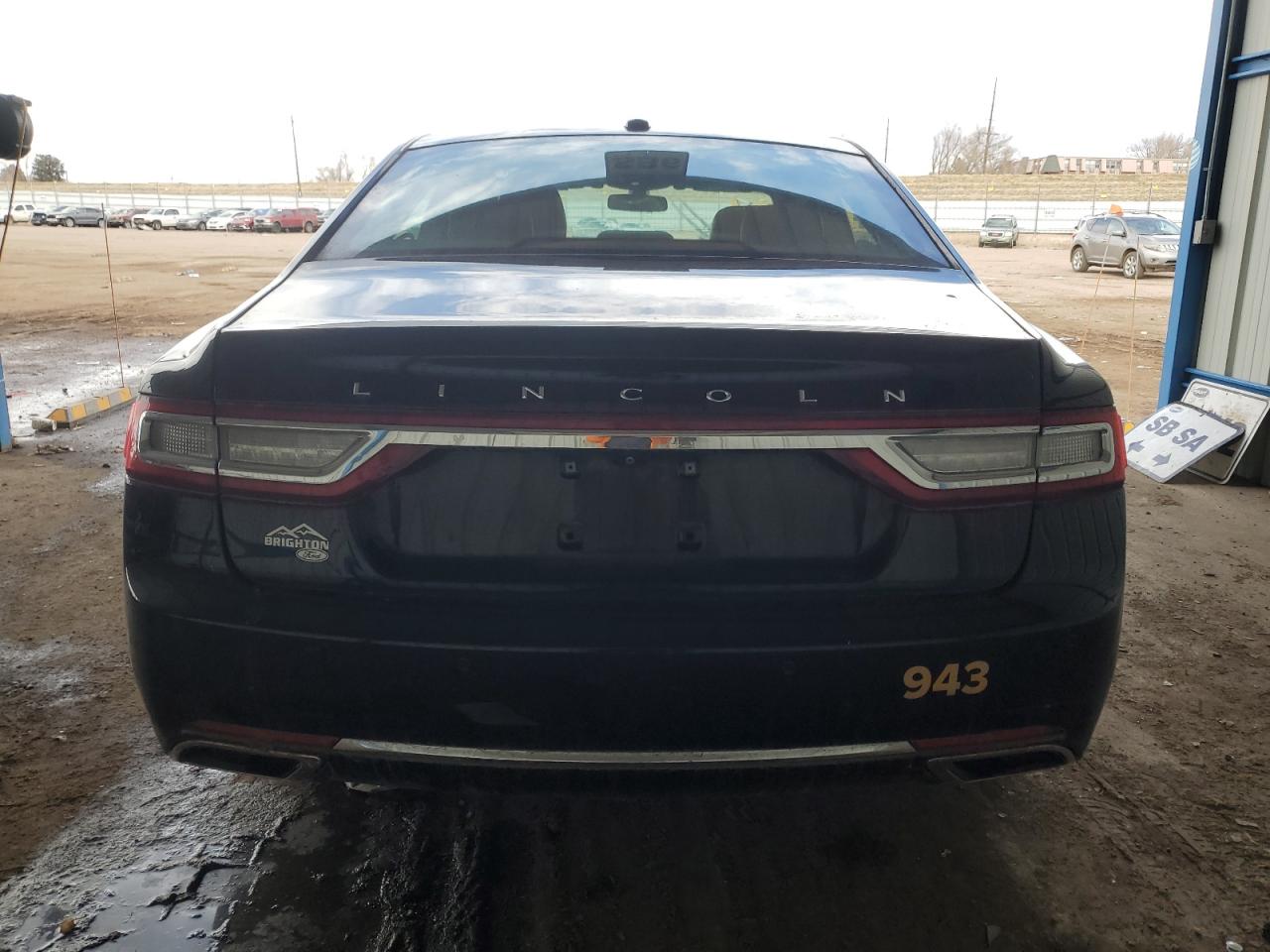 2017 Lincoln Continental Select VIN: 1LN6L9TP4H5606233 Lot: 45554075