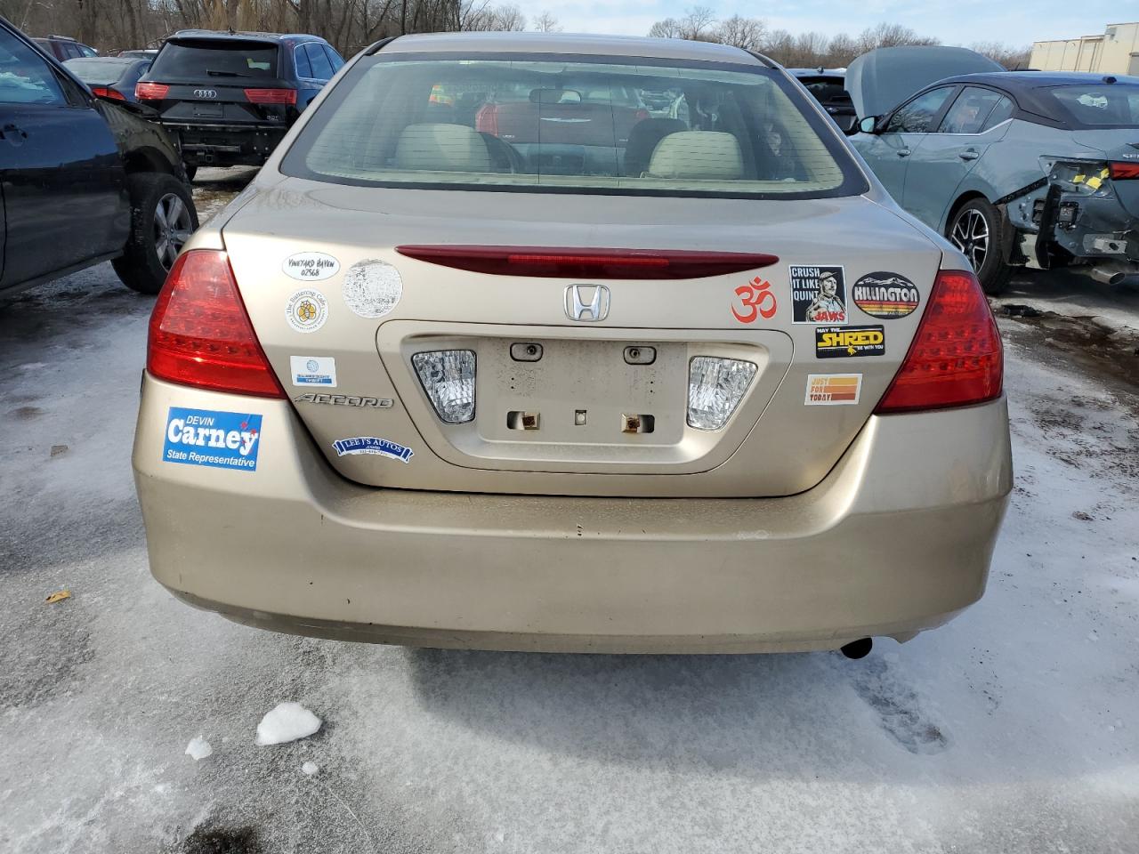 2007 Honda Accord Lx VIN: 1HGCM56407A081015 Lot: 45640965