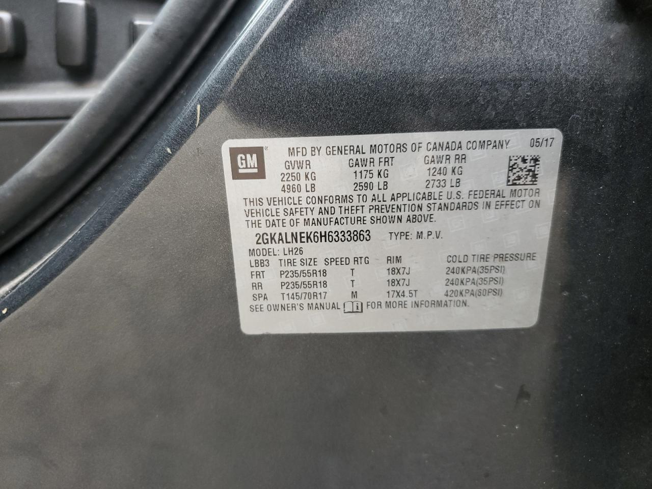 2017 GMC Terrain - Image 15