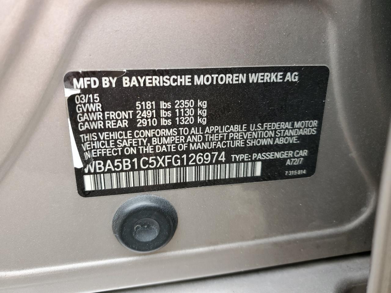 2015 BMW 5er - Image 13