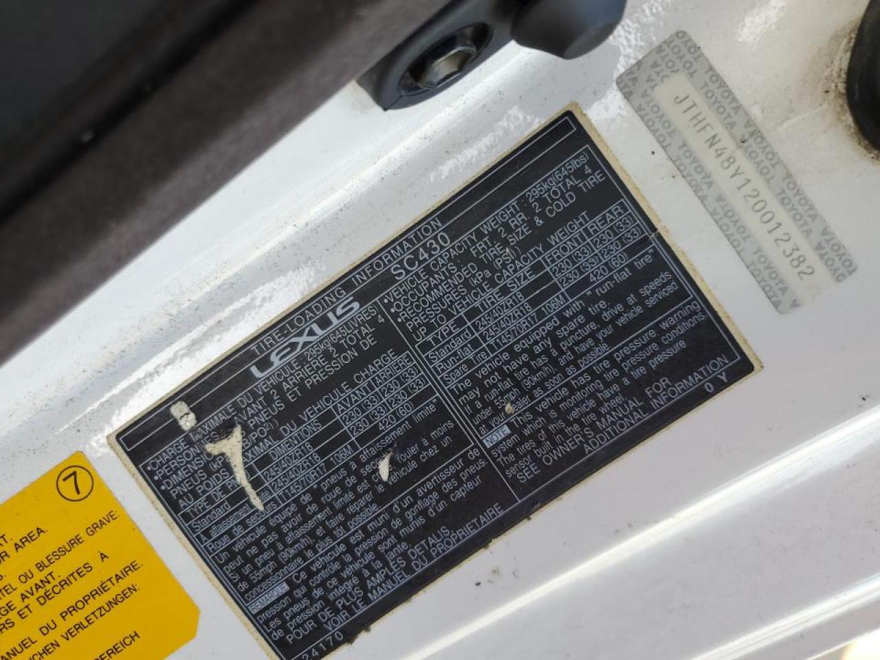 2002 Lexus SC - Image 12