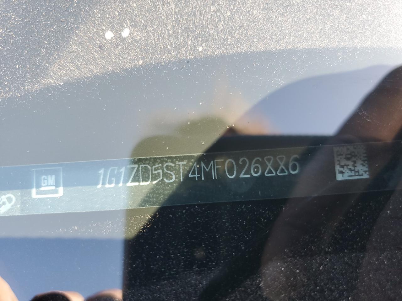 1G1ZD5ST4MF026886 CHEVROLET MALIBU 2021