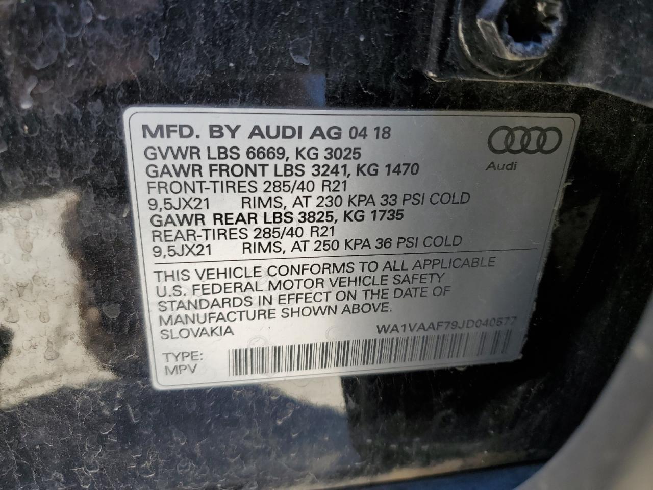 2018 Audi Q7 - Image 13