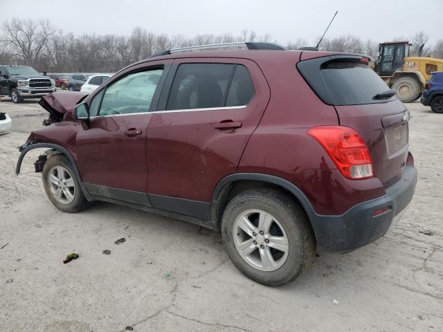  CHEVROLET TRAX 2016 Бургунди