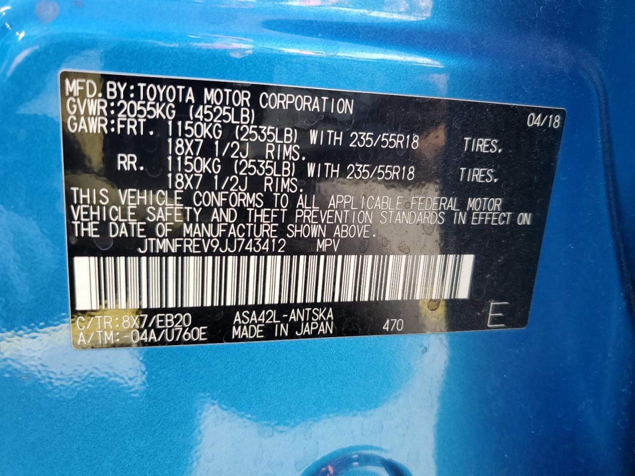 2018 Toyota RAV 4 - Image 14