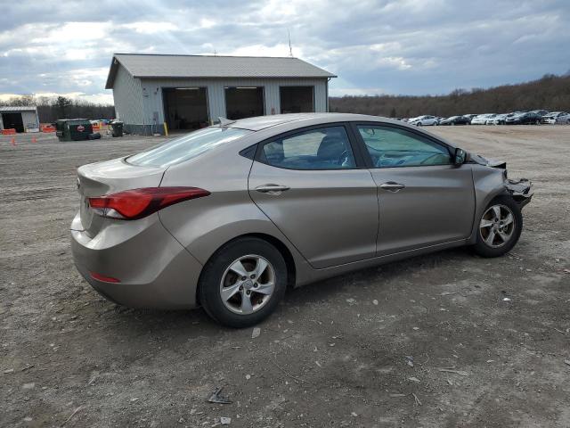 Sedans HYUNDAI ELANTRA 2015 Beżowy