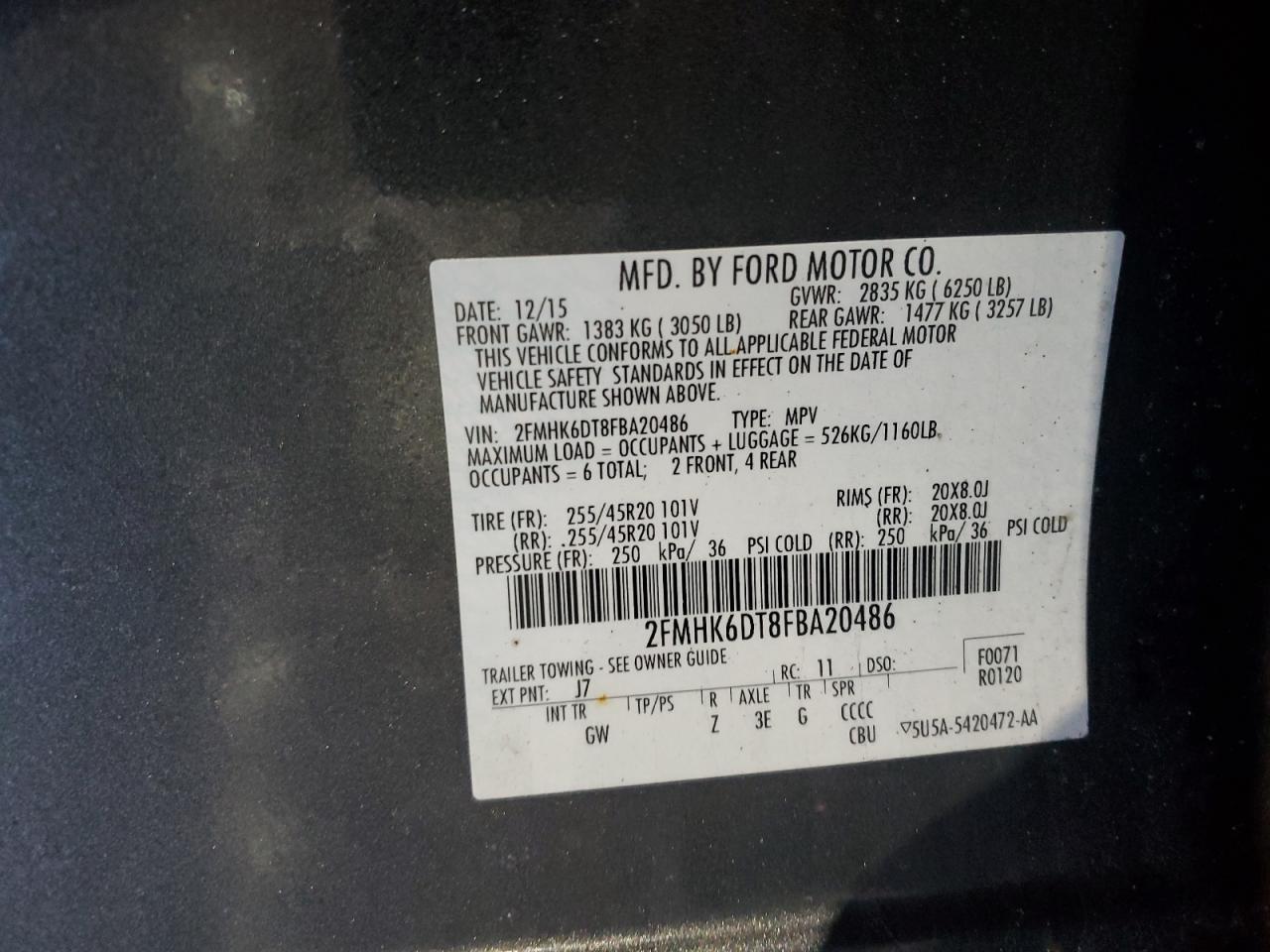 2015 Ford Flex - Image 12