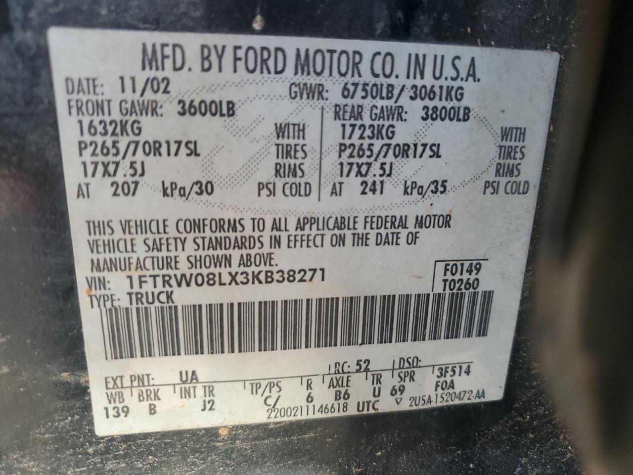 2003 Ford F-150 - Image 13