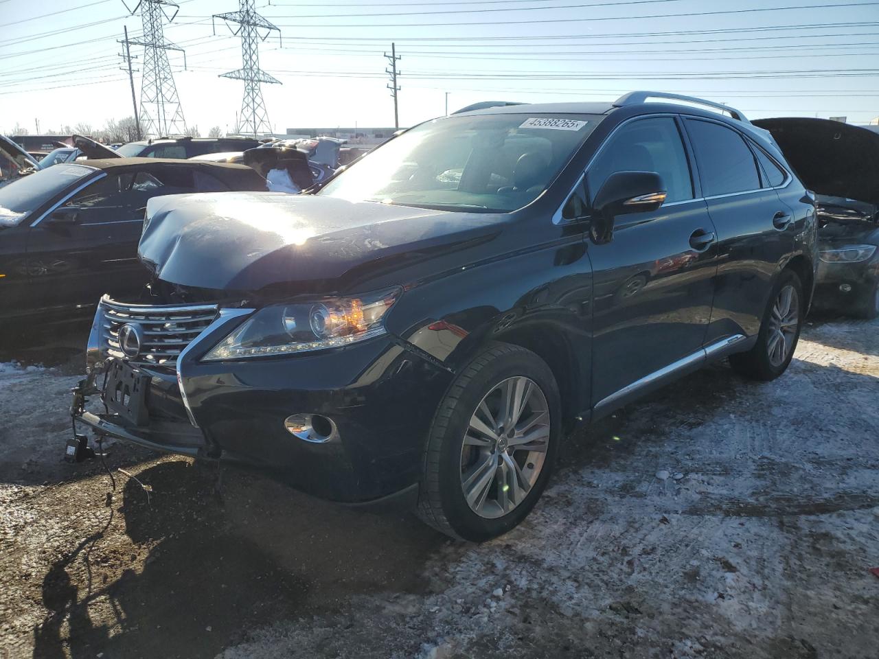 2015 Lexus Rx 450H للبيع في Elgin، IL - Front End