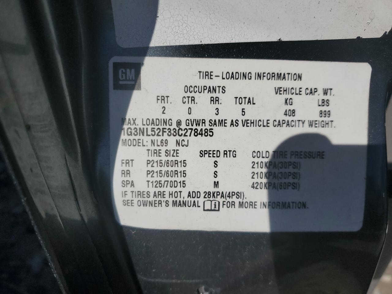 2003 Oldsmobile Alero - Image 13